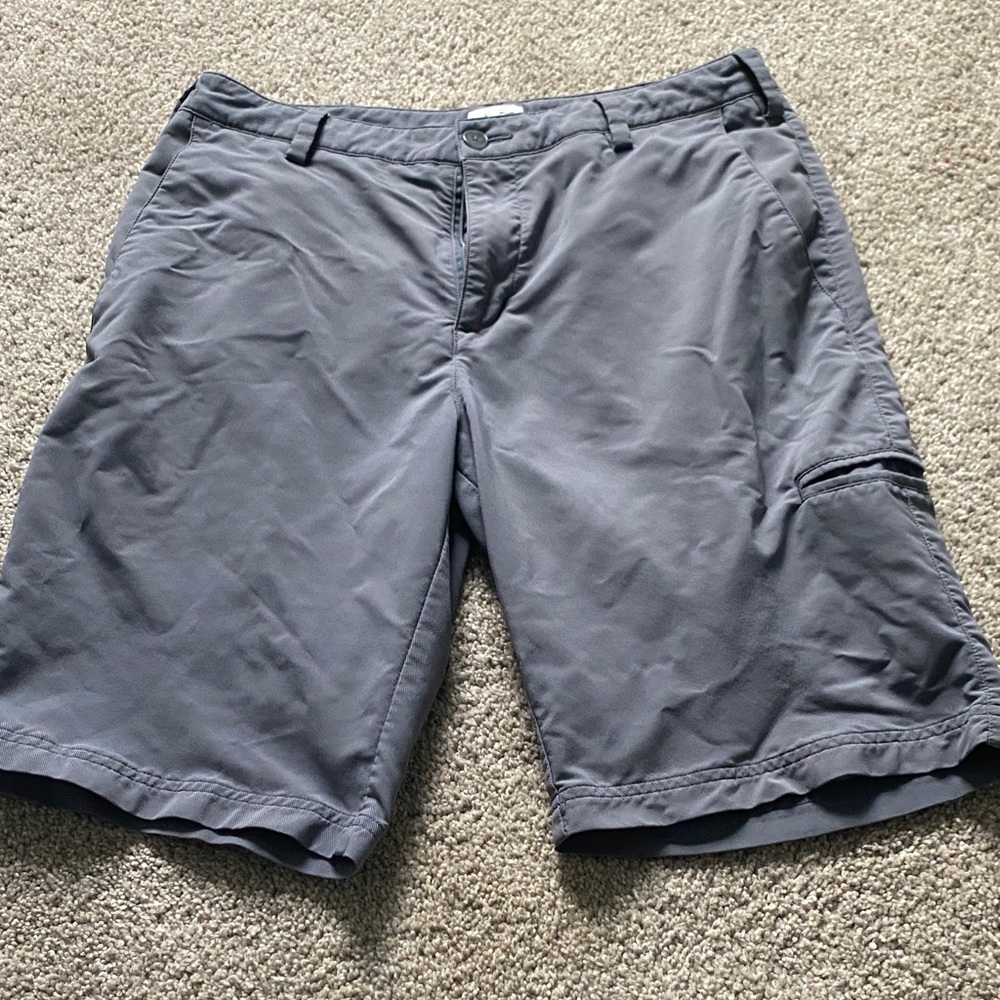 adidas Men's Gray Cargo Shorts